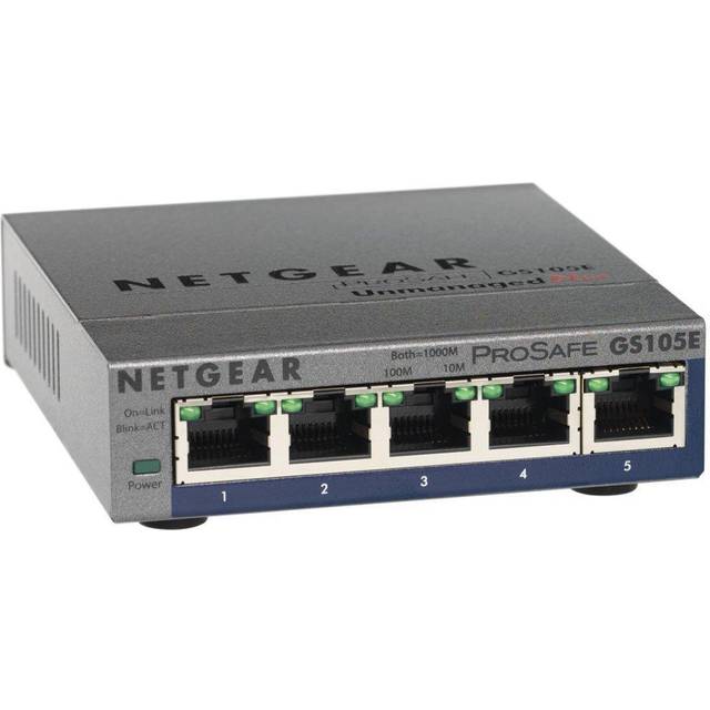 Netgear 5 Port Unmanaged Gigabit Switch