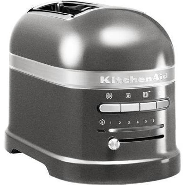KitchenAid 5KMT2204BMS Artisan 2 Slice Toaster - Medallion Silver