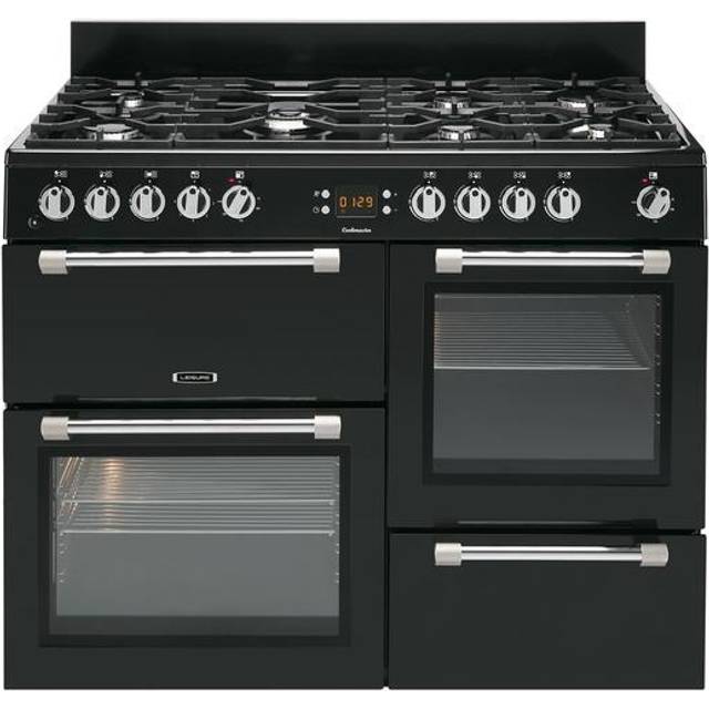 LEISURE Cookmaster CK110F232K Dual Fuel Range Cooker - Black, Black
