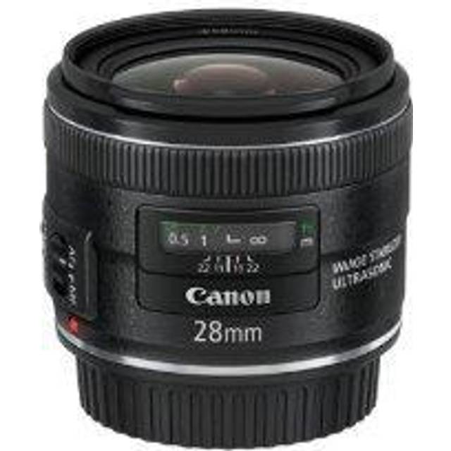 Canon EF 28mm f/2.8 IS USM SLR Wide lens Black
