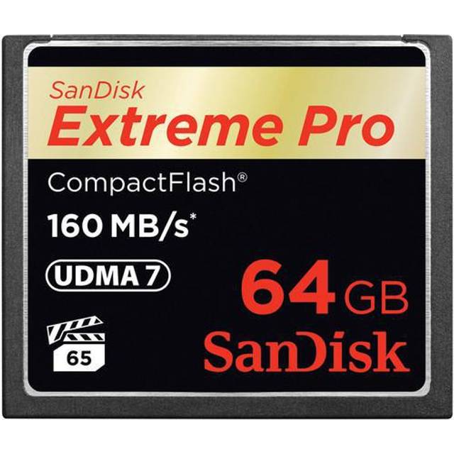 CompactFlash Extreme PRO, 64GB, UDMA 7, 160MB/s