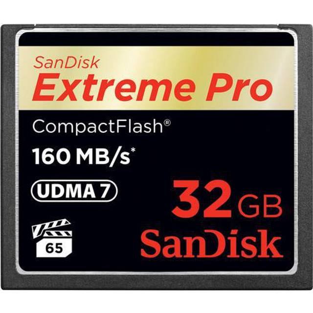 SanDisk Extreme Pro 160MB sec Compact Flash Card 32GB
