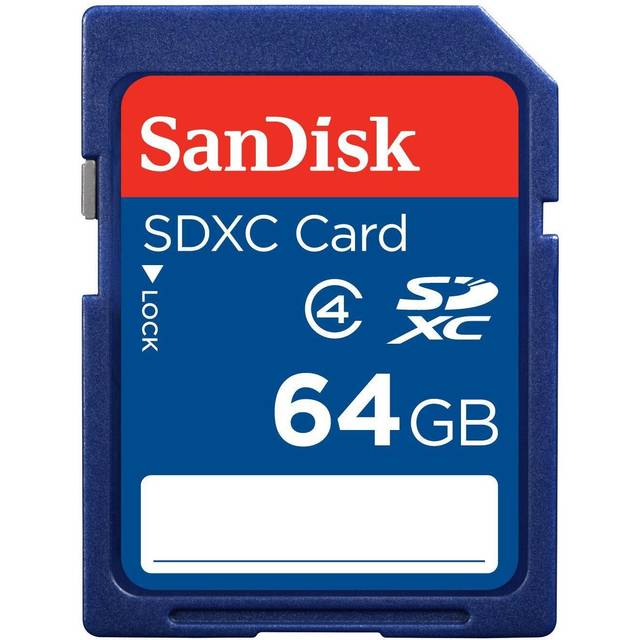 SanDisk Secure Digital Card SDXC CLASS 4 64GB