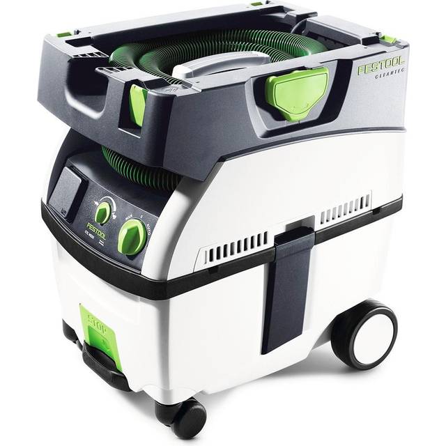 Festool Sugmobil CTL MIDI I CLEANTEC (med huvudfilter, SELFCLEAN filterpåse, sugslang slät Ø 27/32 x 3,5 m)