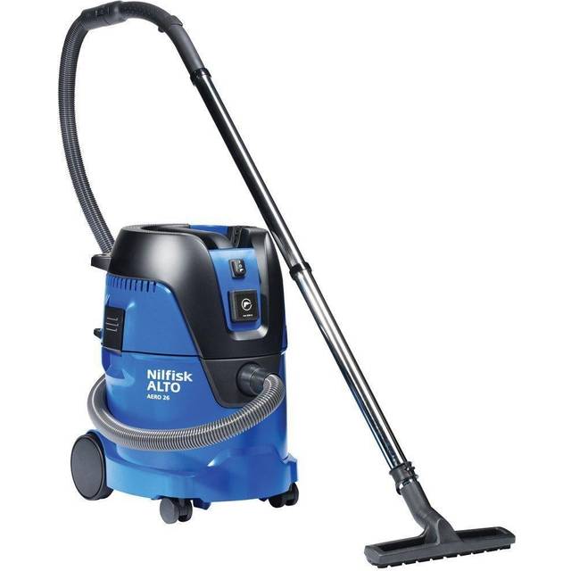 Nilfisk Aero 26-21 Wet/Dry Cleaner + Dust Extraction 230V - Black | Blue