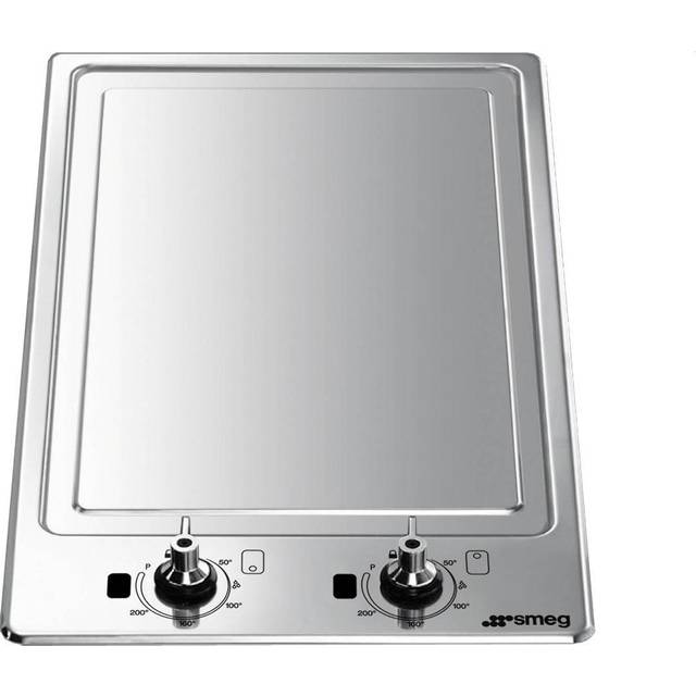 Smeg PGF30T-1 Classic Ultra Low Profile Domino Tepan Yaki - STAINLESS STEEL