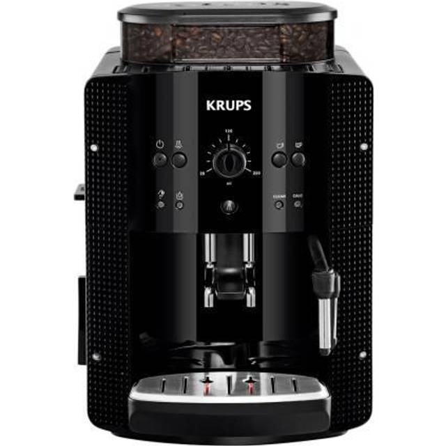 KRUPS Kaffemaskin med kvarn, 2 koppar espresso samtidigt, Automatisk rengöring, EA810870