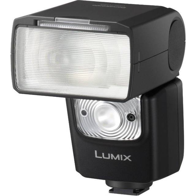 Panasonic LUMIX DMW-FL580L Extern blixt (GN 58, LED-videobelysning, trådlös styrning) svart