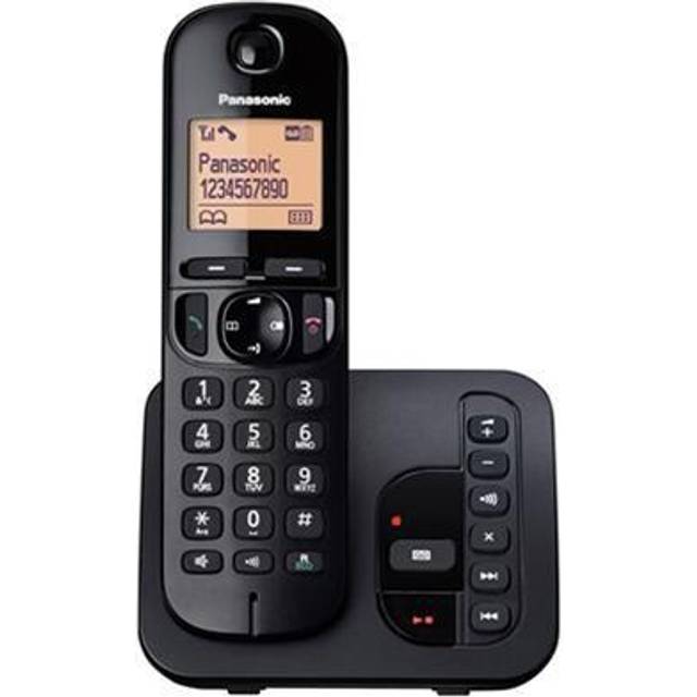 KXTGC220EB Digital Single Cordless Answer Phone