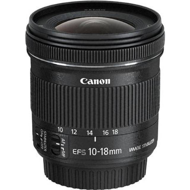 Used Canon EF-S 10-18mm f/4.5-5.6 IS STM Ultra Wide Angle Zoom Lens