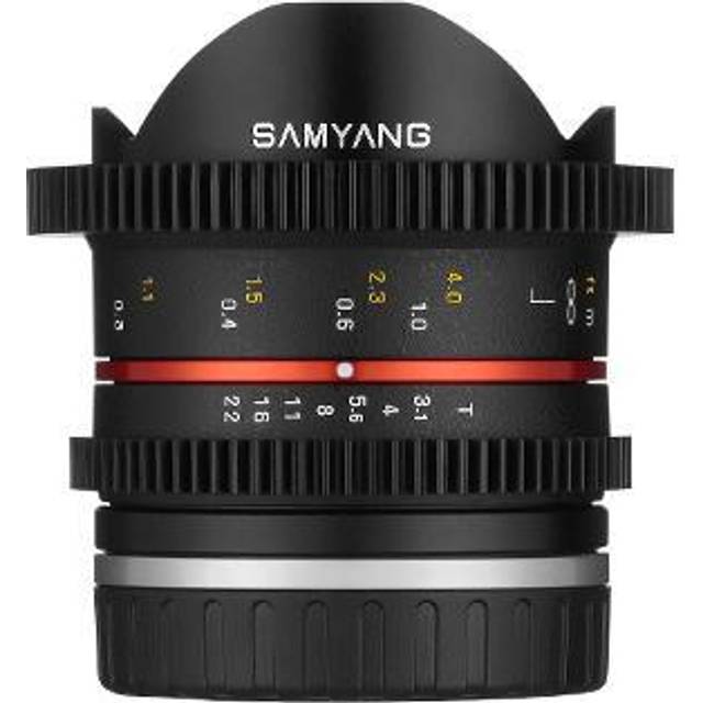 Samyang 8 mm T3.1 VDSLR Manual Focus Video Lens for Sony-E