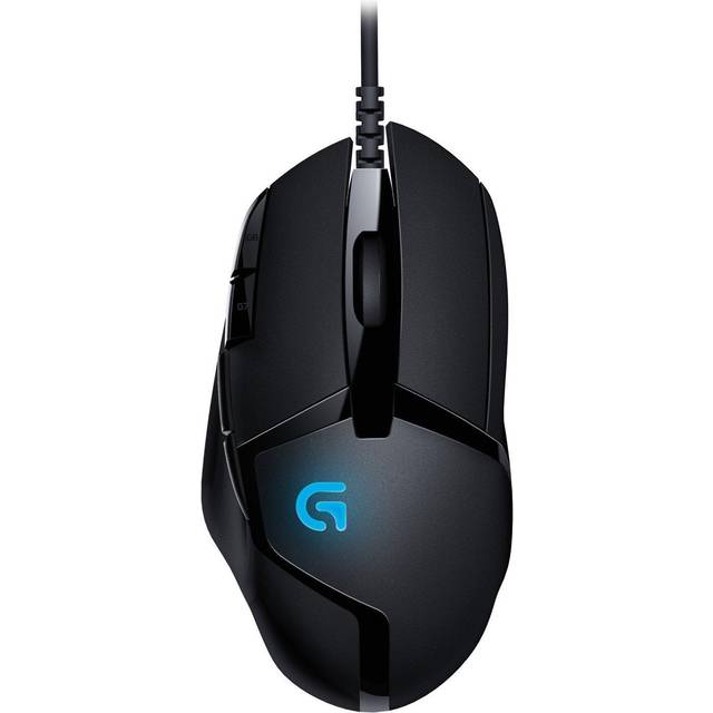 Logitech G402 Hyperion 910-004068 Datormus, Svart