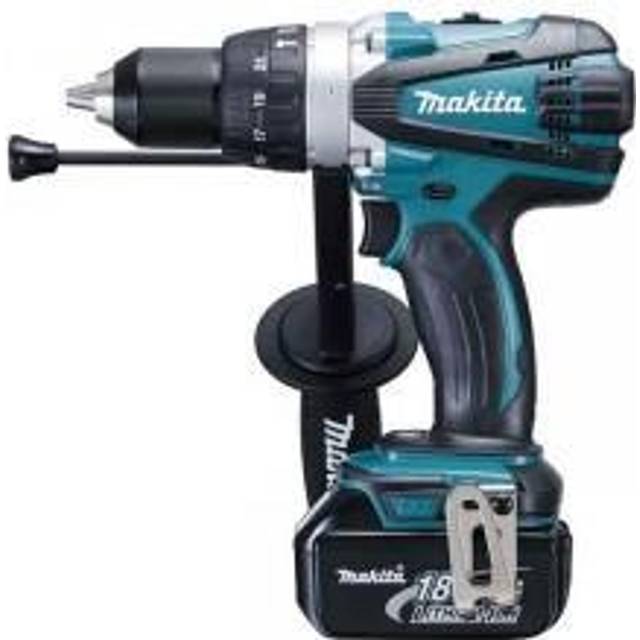 Makita DHP458RFE 18v Cordless Combi Drill 2 x 3.0 Batteries