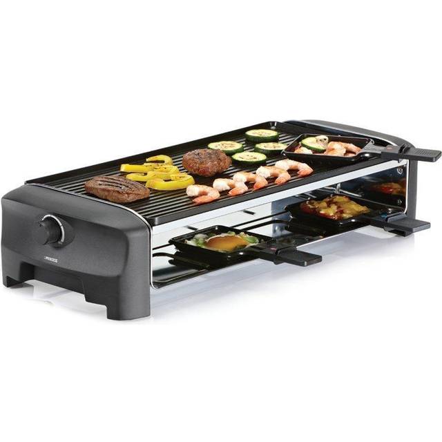 Princess 162840 Raclette 8 pannor Svart