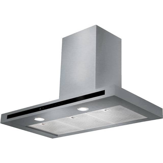 Rangemaster HLTHDS110SS Hi-Lite Flat 110cm Chimney Cooker Hood Stainless Steel - Stainless steel