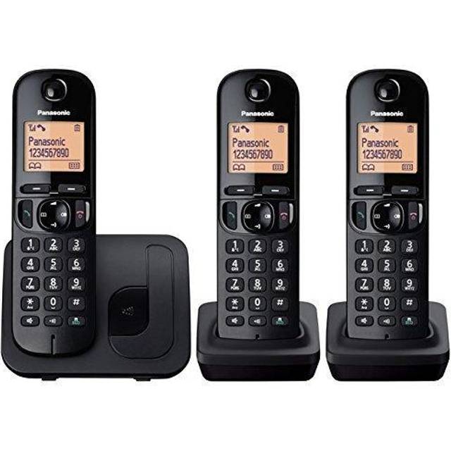 Panasonic KX-TGC 213EB Cordless Phone, Trio Handset