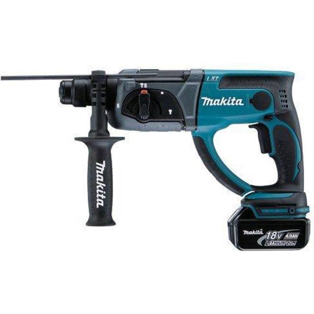 Makita DHR202RMJ 18V 2kg Lithium SDS Hammer Drill + 2 x 4.0 Batteries + Case