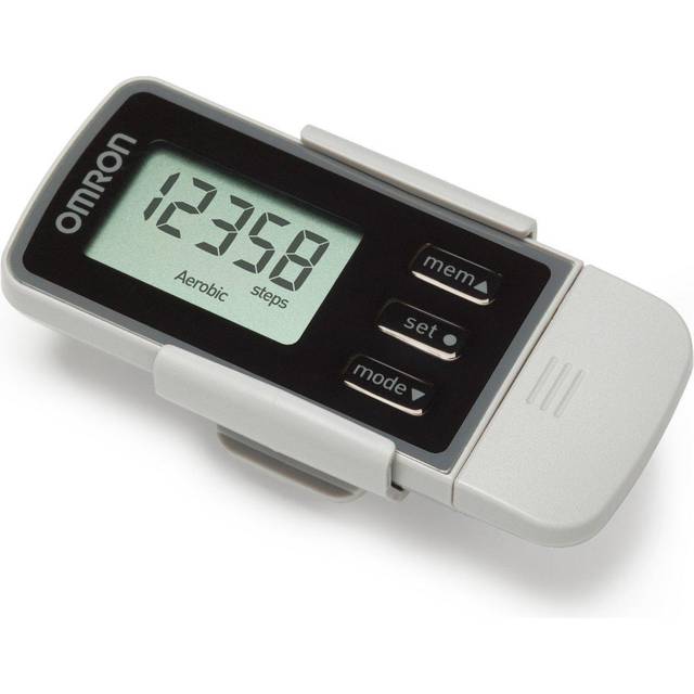 Omron OMRHJ322 Walking Style 2.0 Pedometer - Grey