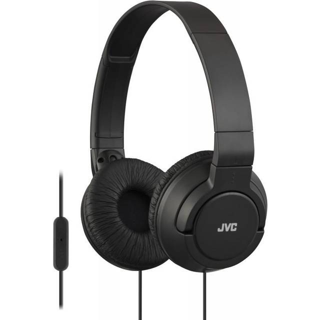 JVC SR18 on-ear hörlurar med mikrofon - Mörkblå