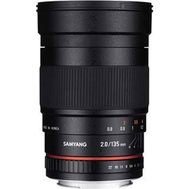 SAMYANG MFT - APS-C telephoto lens fixed focal length for MFT cameras, manual focus, for Olympus OM-D E-M10 Mark IV, E-M1 Mark III, Panasonic Lumix...