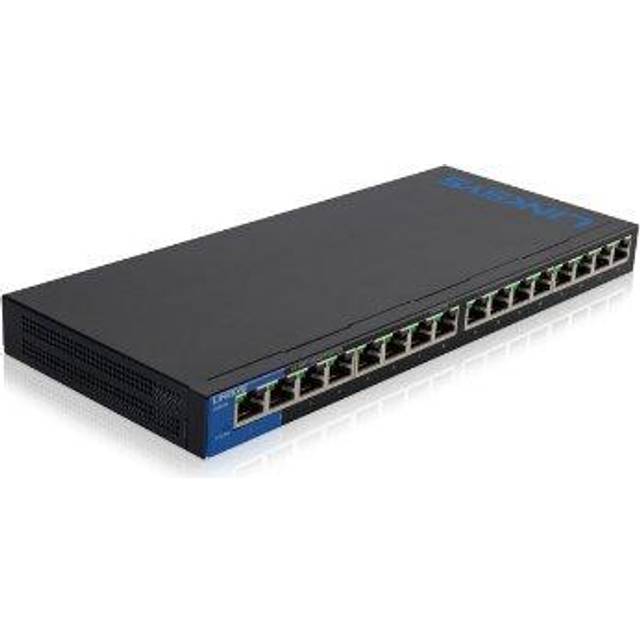 Linksys LGS116-UK 16 Port Unmanaged Gigabit Desktop Switch
