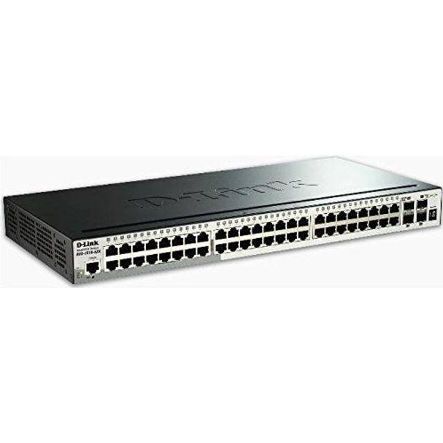 D-Link 52-Port Gigabit Stackable Smart Managed Switch including 4 x 10G SFP+