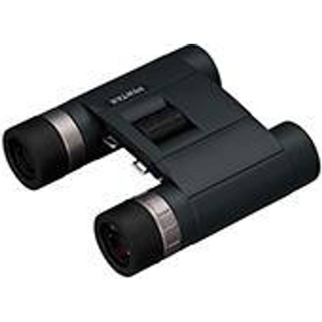 Pentax AD 8x25mm WP Binoculars with Binocular Harness and Camera Lens Cleaning Pen in Green