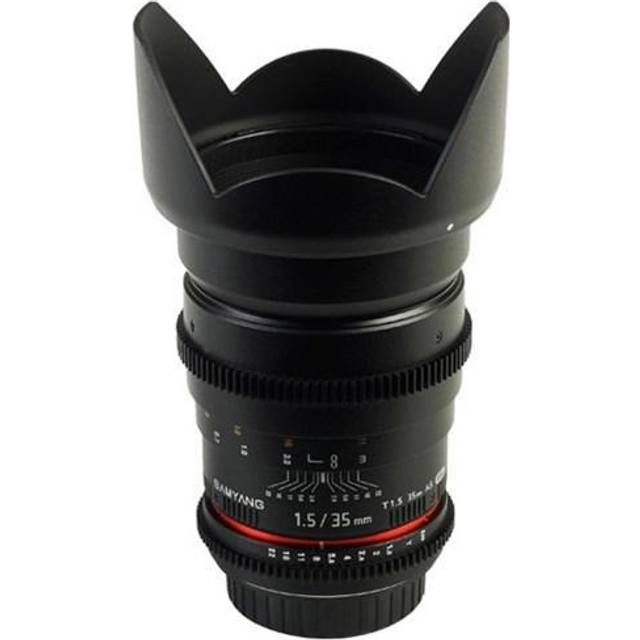 SAMYANG Lens Video DSLR II Sony E manual focus video lens 0.8 Gear, wide angle lens black, 7811