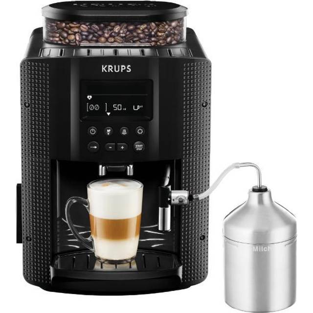 KRUPS EA8160 Kaffebryggare, svart, 1.8 l