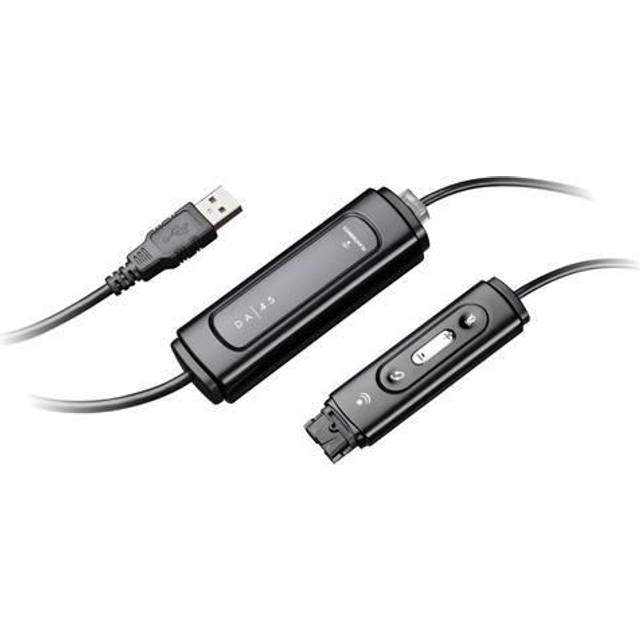 Plantronics Da45 Audio Adapter Cable Usb To Quick Disconnect 77559-42