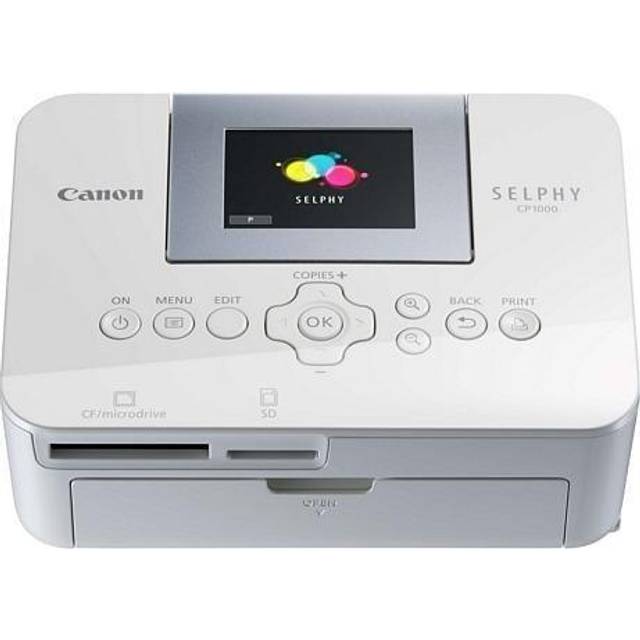 Canon SELPHY CP1000 Colour Portable Photo Printer - White (OSFA)