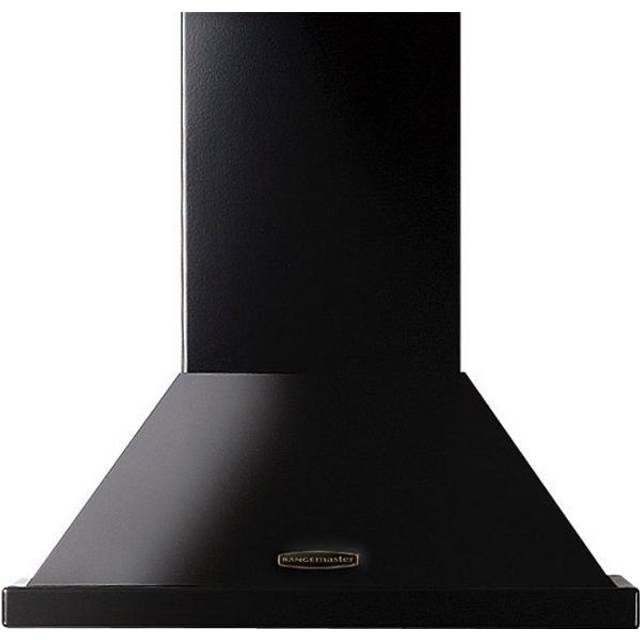Rangemaster LEIHDC60BC Chimney Hood - Black / Chrome