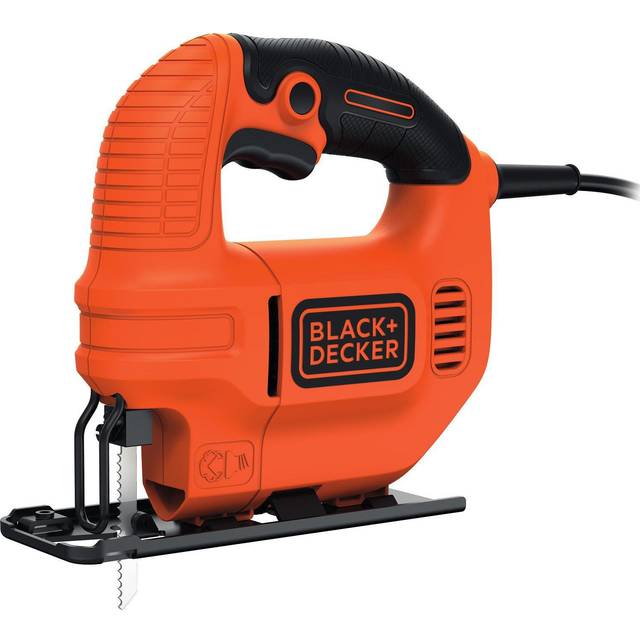 Black&decker - Black and Decker 400w Jigsaw Bevel Cut 240v Low Vibration and X6 Blades KS501-GB
