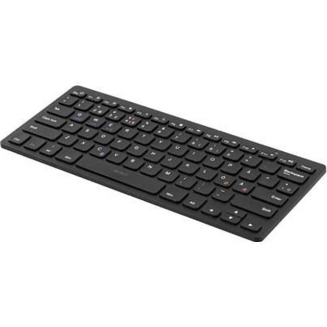 Deltaco trådlöst minitangentbord, bluetooth, svart (TB-631)