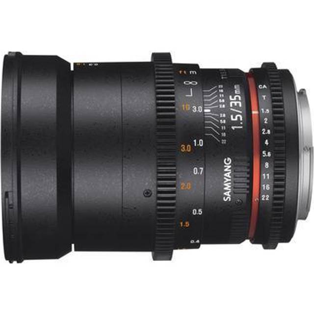 Used Samyang 35mm T1.5 VDSLR MK2 - Fujifilm X