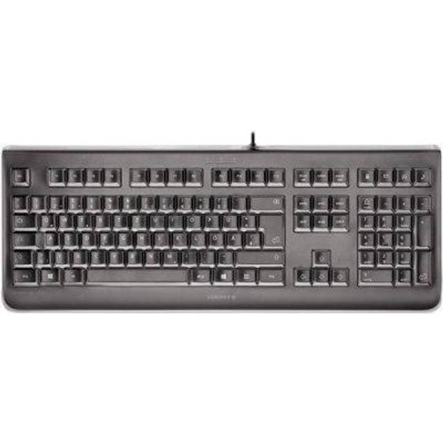 Cherry ip68 silent uk keyboard usb wired ultra flat waterproof silicone cover