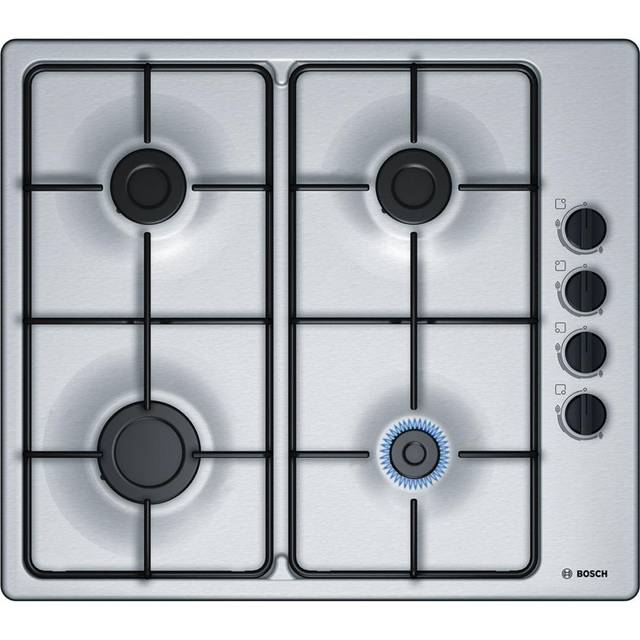 Bosch PBP6B5B80 Gas Hob Brushed steel