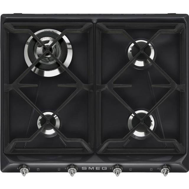 Smeg SR964NGH gas Hob - Black