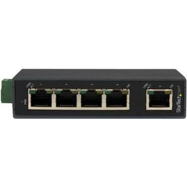 StarTech.com 5 Ports Industrial Ethernet Switch