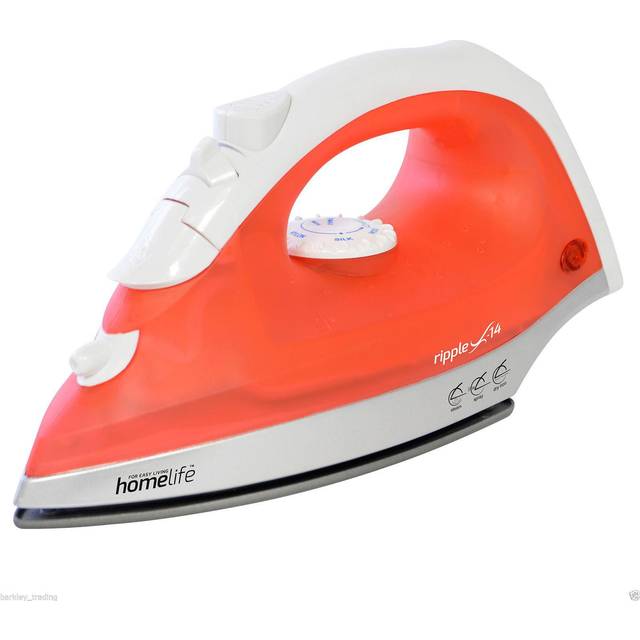 Homelife for easy living ripple x-14 1200w steam iron - e7304, red