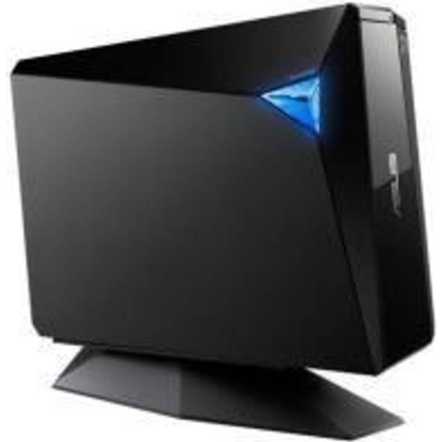 ASUS BW-16D1H-U Pro extern Blu-Ray-brännare (12 x BD-R, 16 x DVD±R, 12 x DVD±R DL, 5x DVD-RAM, USB 3.0) inkl. Cyberlink PowerDVD 12 & Power2Go 8, svart
