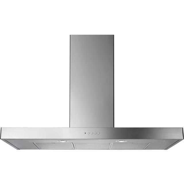 Rangemaster UNBHDS90SS 90cm Flat Chimney Hood - STAINLESS STEEL