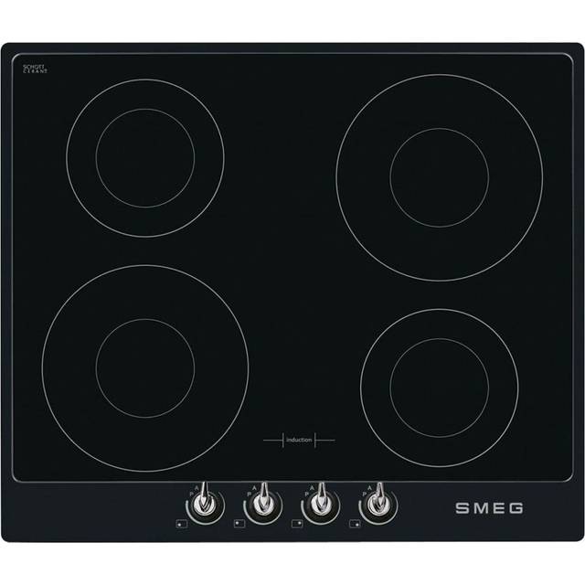 SI964NM 60cm 4 Zone Black Victoria Induction Hob