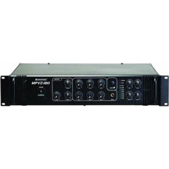 Omnitronic MPVZ-180.6 ELA-förstärkare 180 W 6 zoner