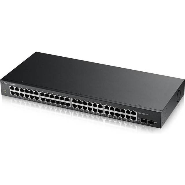 Zyxel GS1900-48-GB1012F 48-Port GbE L2 Smart Switch Rackmount