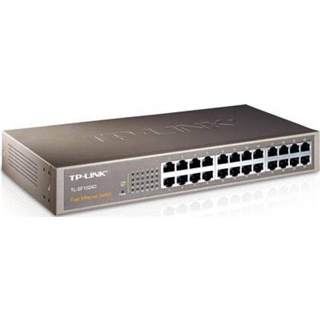 TP-Link 24-port 10/100Mbps Desktop/Rackmount Network Switch