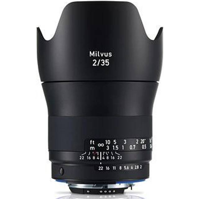 Used Zeiss Milvus 35mm f/2 Distagon T* ZF.2 Standard Prime Lens Nikon F