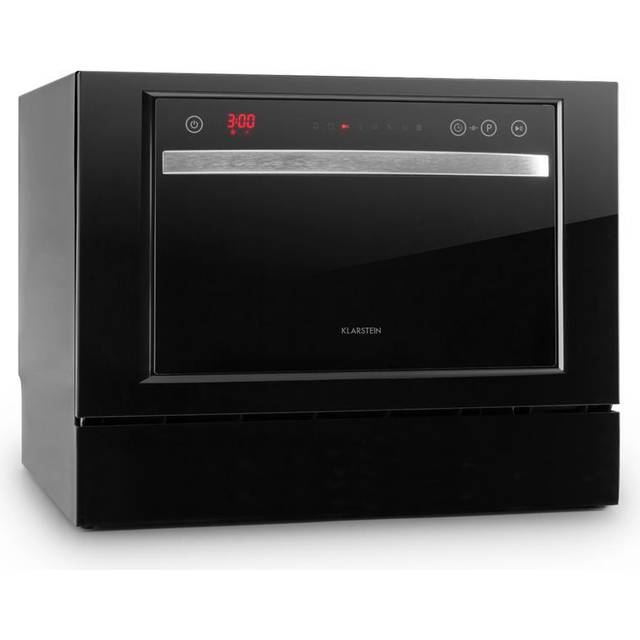 Dishwasher freestanding dish washer cleaner table top portable black 1380 w led