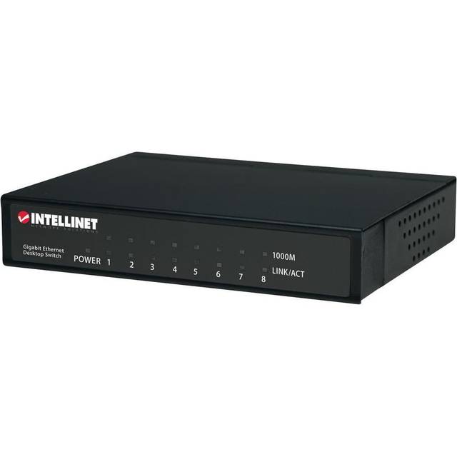 Intellinet 8-Port Gigabit Ethernet Switch (Part Number: 530347)