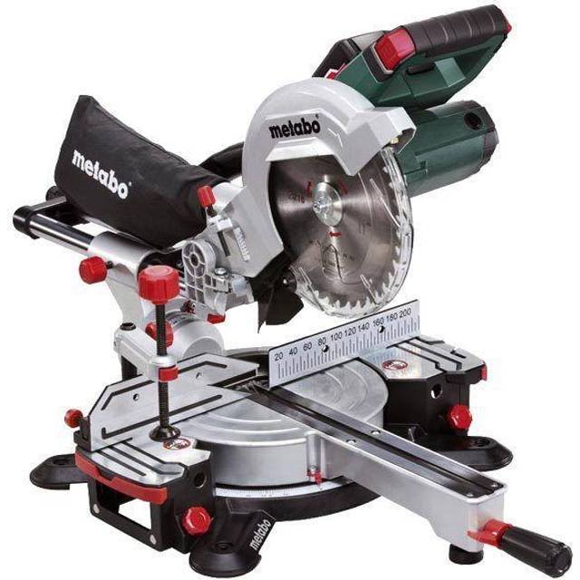 Metabo 619001850 KGS 18 LTX 216 Cordless Sliding Mitre Saw 216mm 1...